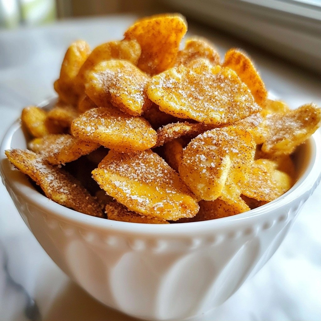 Crispy Keto Cinnamon Almond Chips Simple Snack Recipe