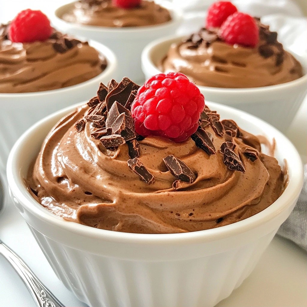 Sugar-Free Keto Chocolate Mousse Delightful Dessert