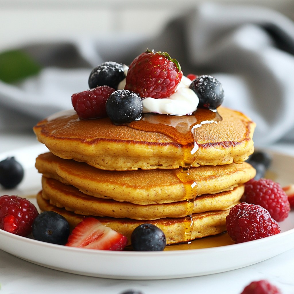 Fluffy Low-Carb Almond Flour Pancakes Recipe Guide