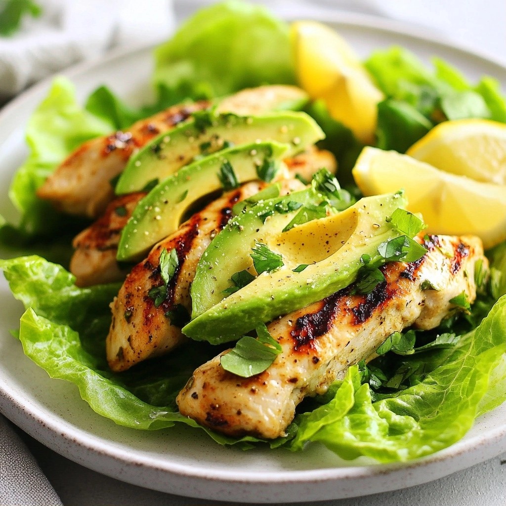 Zesty Keto Lemon Herb Chicken Wraps Recipe Delight