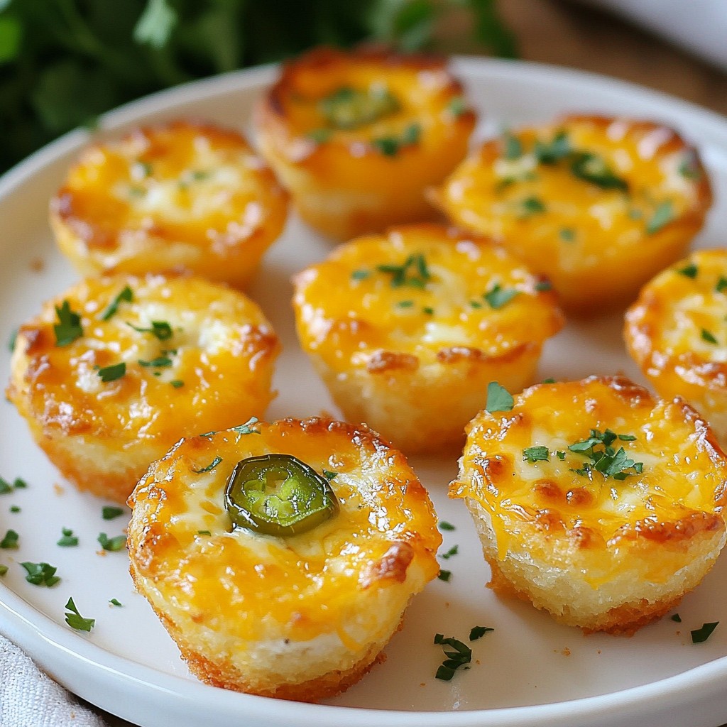 Spicy Keto Jalapeño Cheese Bites Flavorful Snack Idea