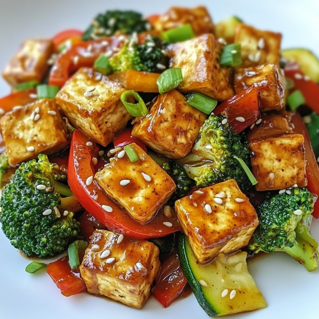 Sizzling Keto Spicy Tofu Stir-Fry for Flavorful Meal