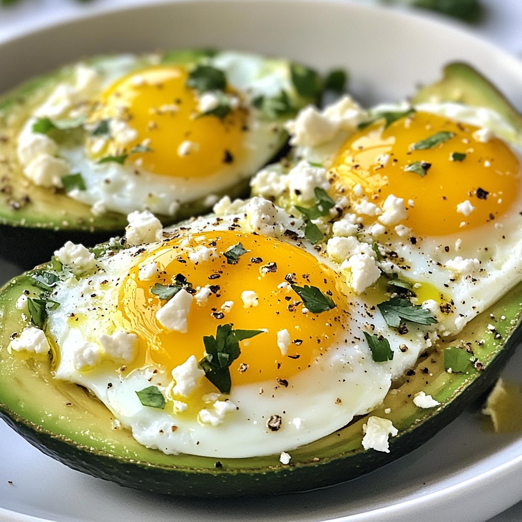 Easy Keto Avocado and Egg Breakfast Bowl Delight