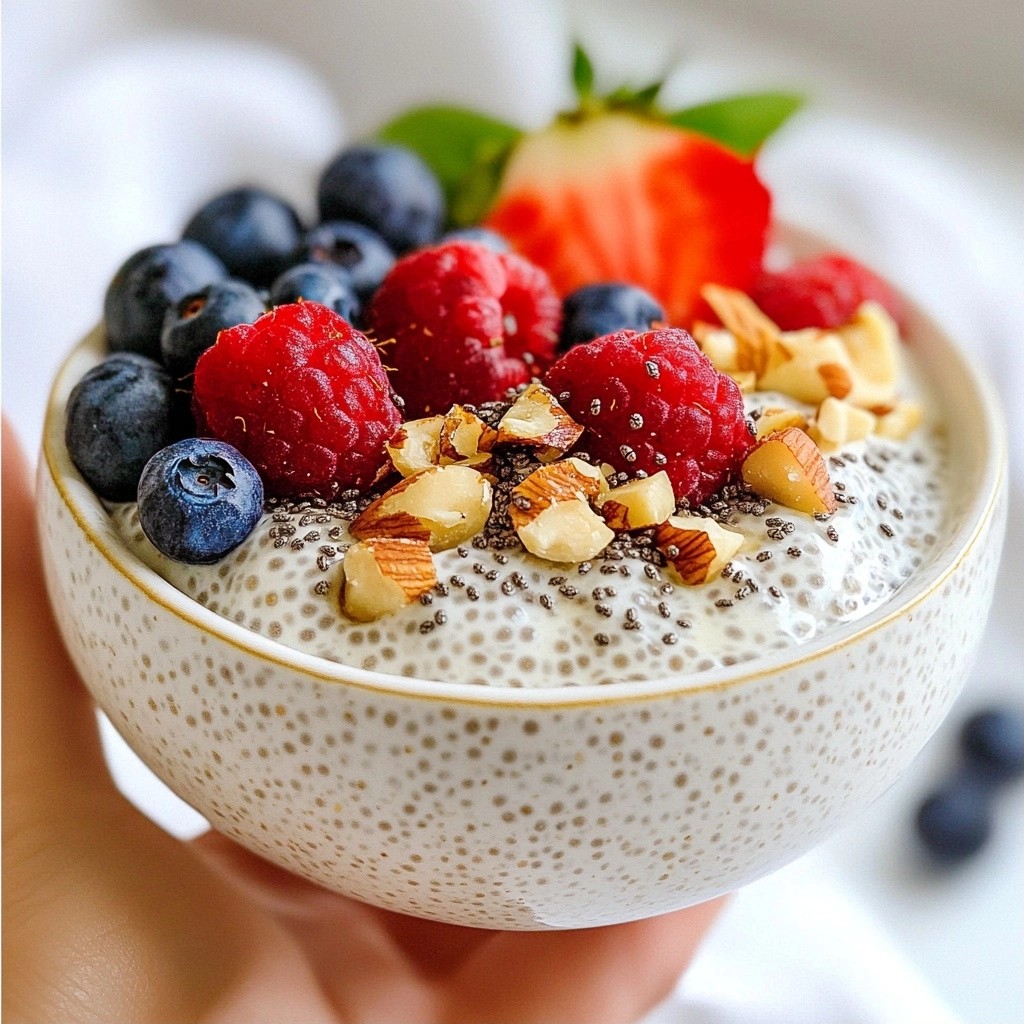Fluffy Keto Vanilla Chia Seed Pudding Recipe