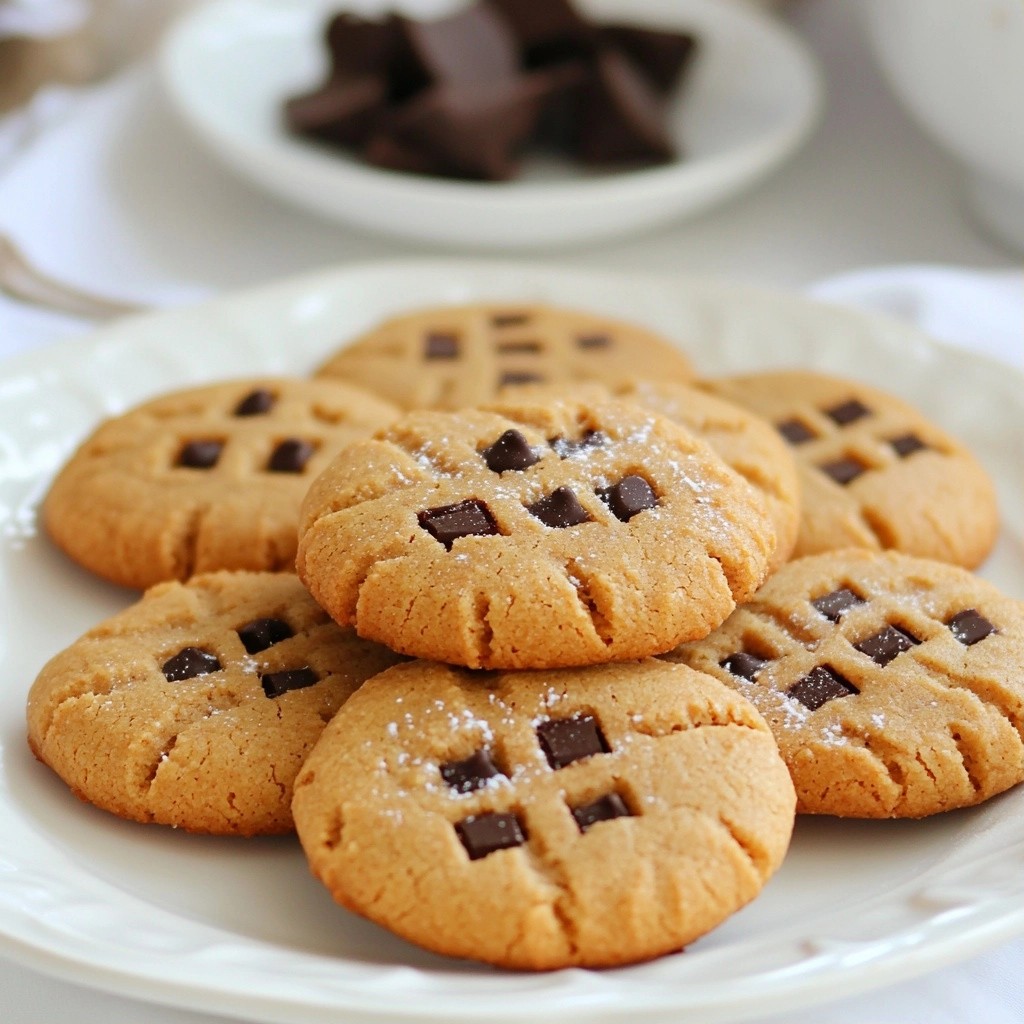 Sugar-Free Low-Carb Almond Butter Cookies Delight