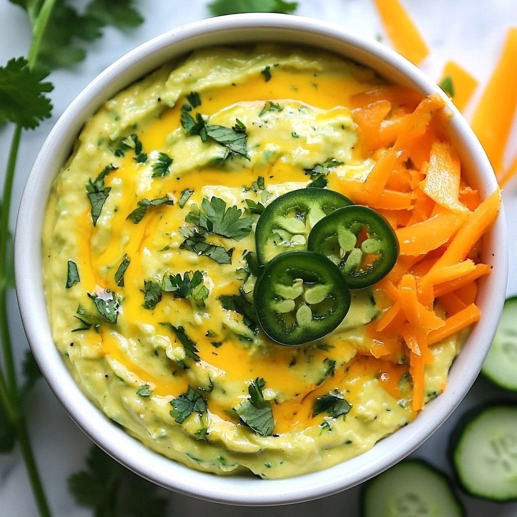 Spicy Keto Avocado Cheese Dip Flavorful and Easy Recipe