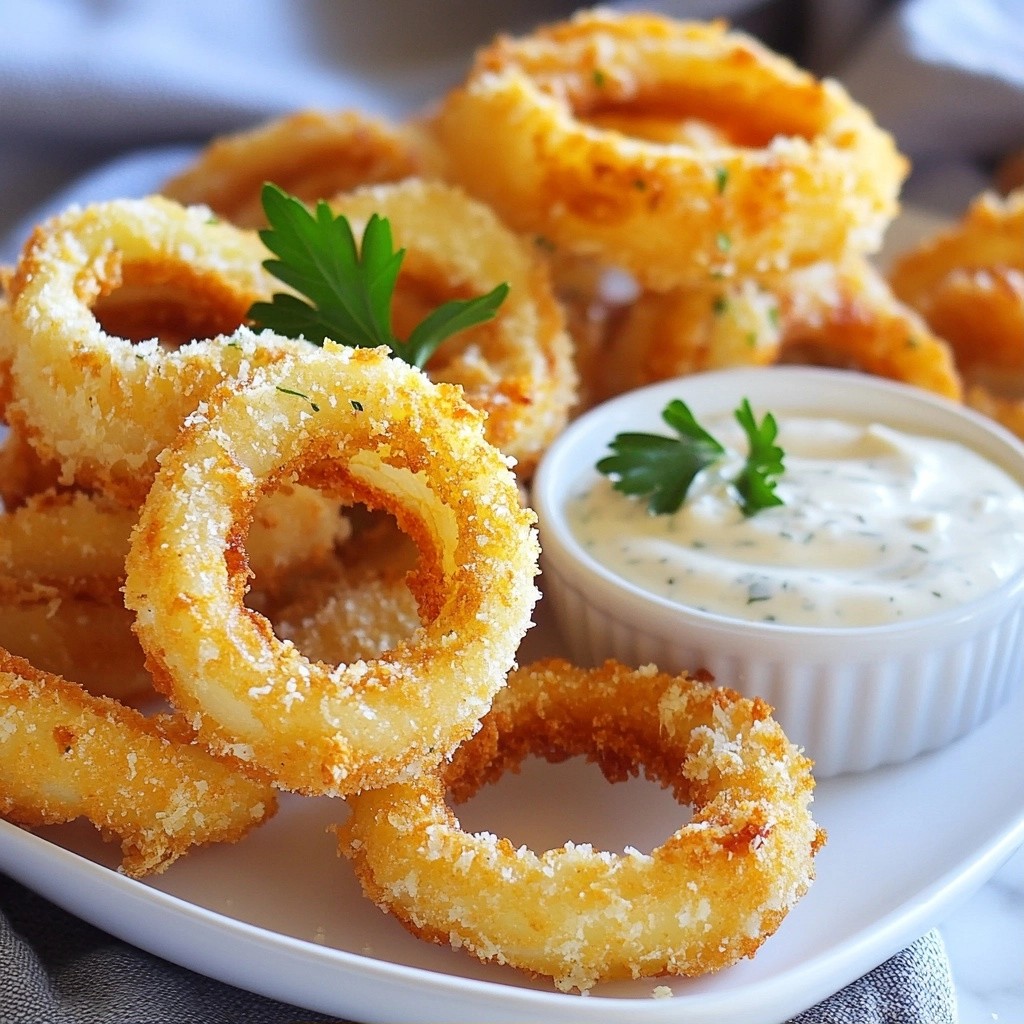 Crunchy Keto Onion Rings Easy and Delicious Recipe