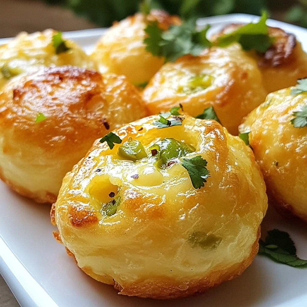 Savory Keto Jalapeño Cheese Puffs Simple Snack Treat