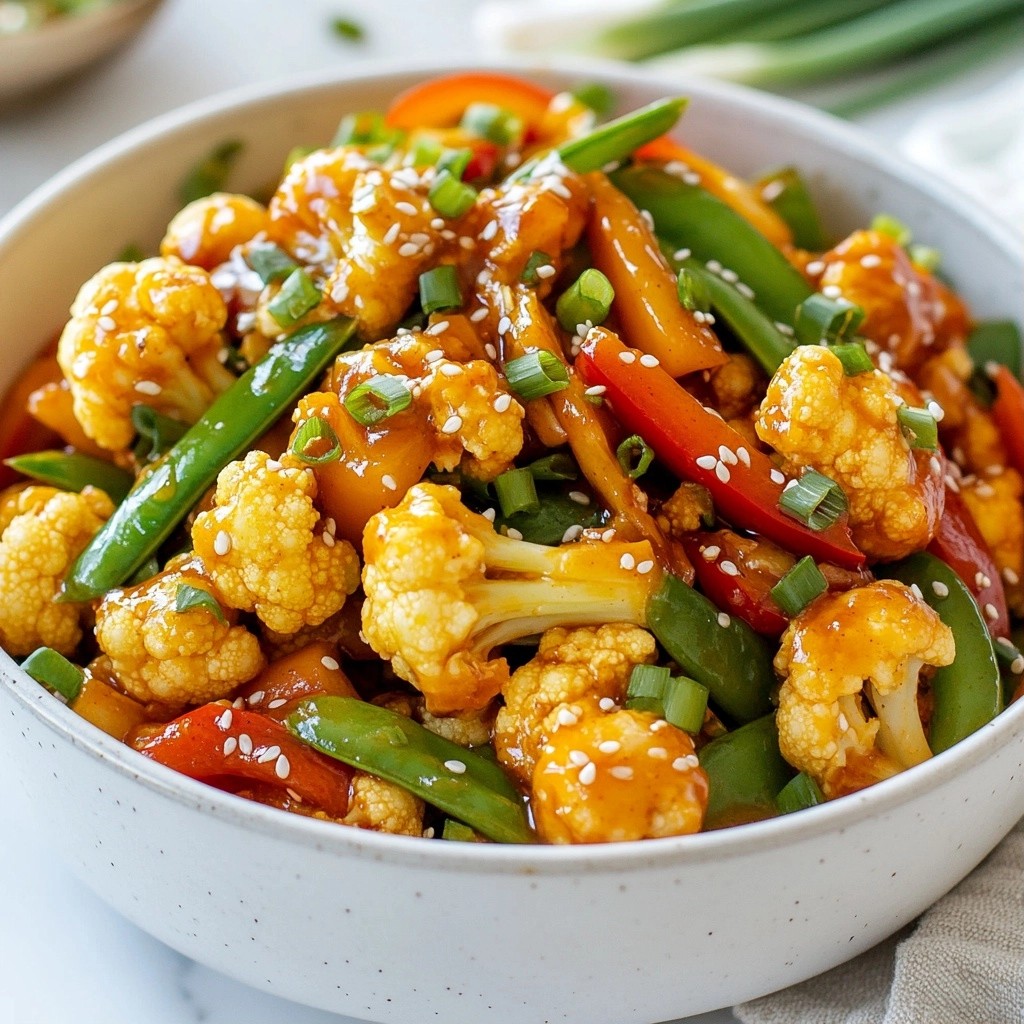 Spicy Keto Cauliflower Stir Fry Flavorful Low-Carb Meal