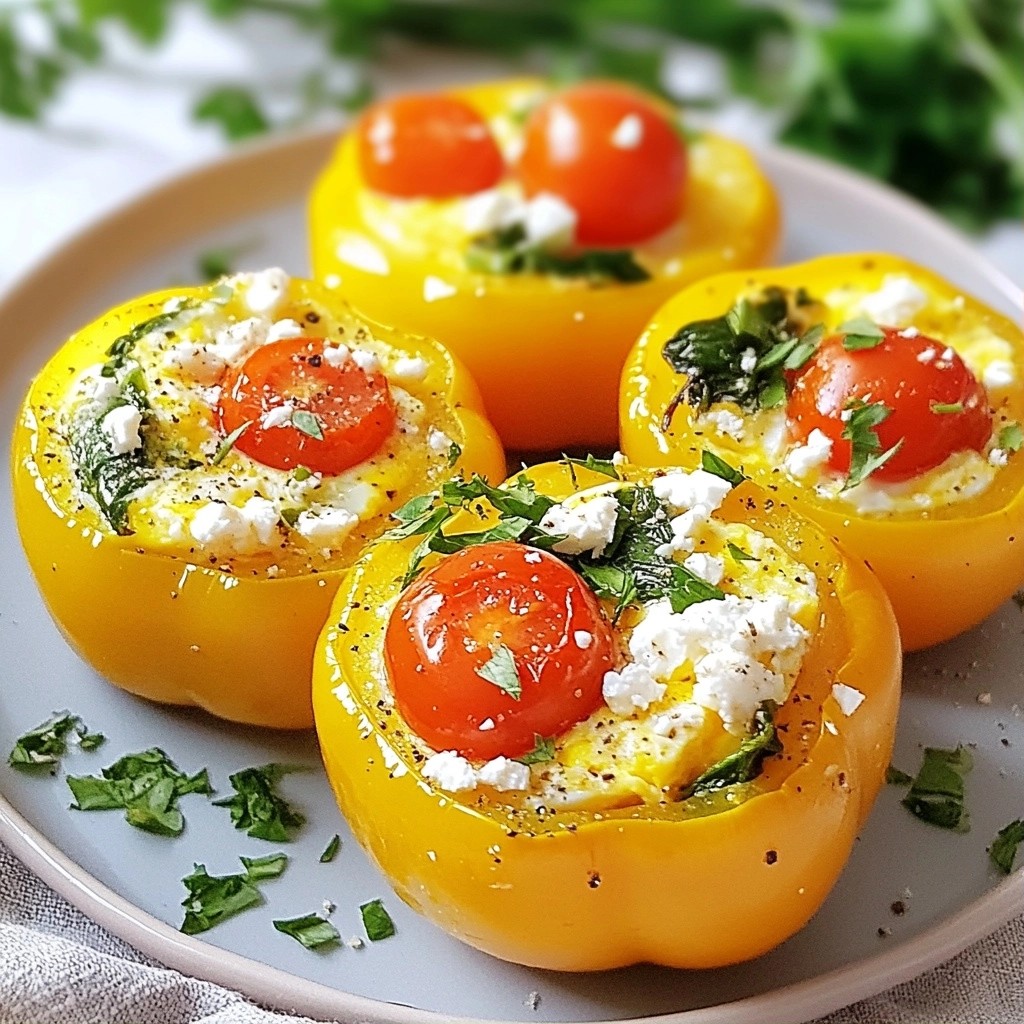 Savory Keto Bell Pepper Egg Cups Simple Recipe Guide