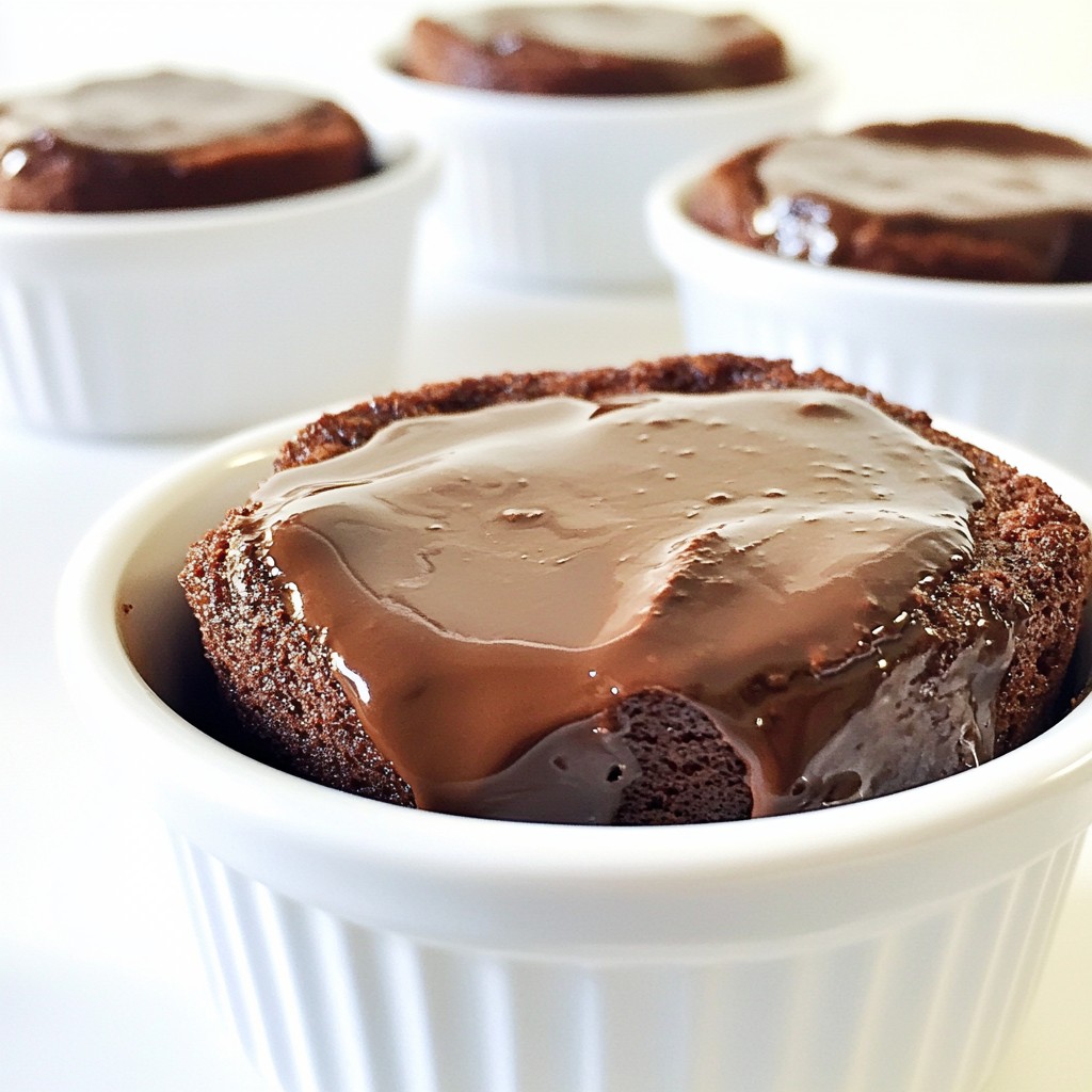 Gooey Sugar-Free Chocolate Lava Cakes Simple Delight