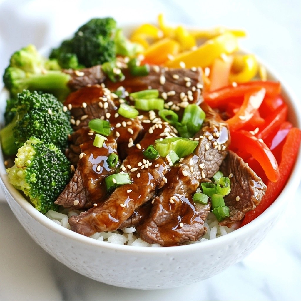 Easy Keto Teriyaki Beef Bowls Simple and Delicious Dish