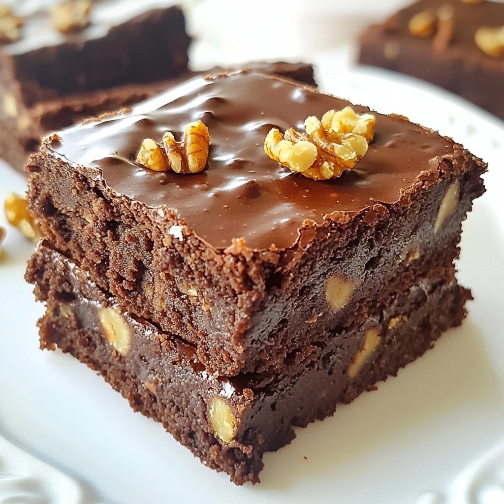 Rich Low-Carb Chocolate Fudge Brownies Delightful Treat