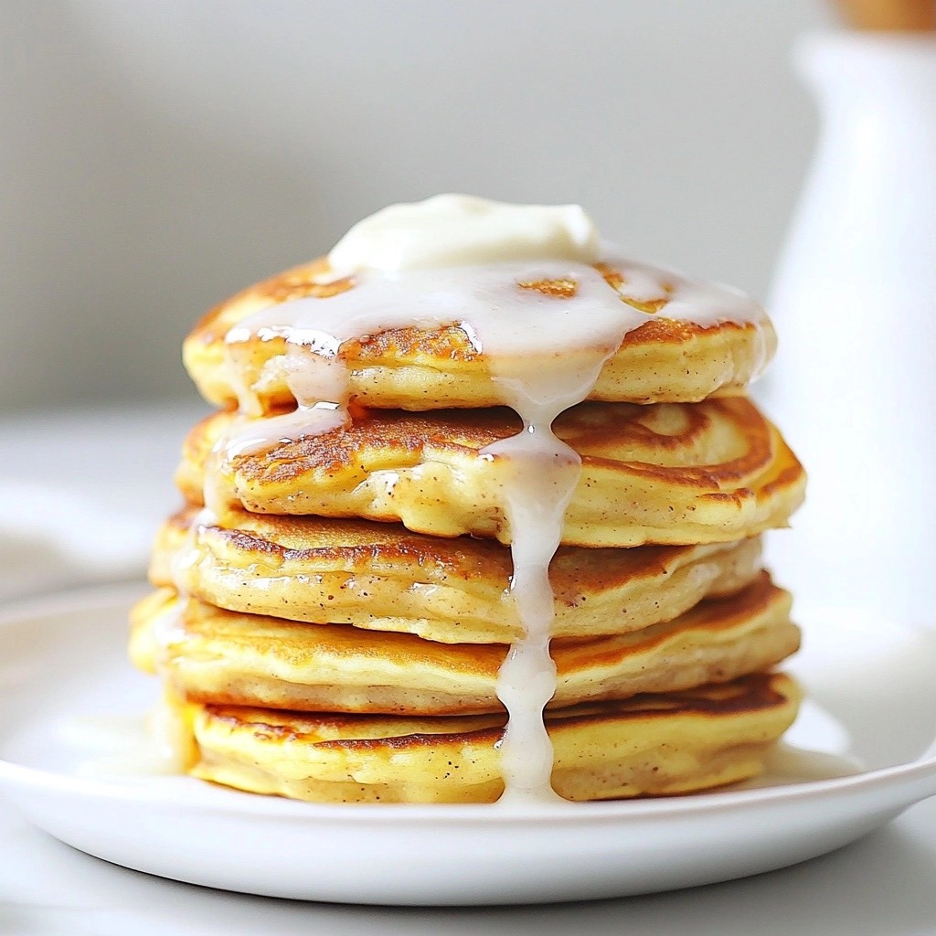 Fluffy Keto Cinnamon Roll Pancakes Delightful Recipe