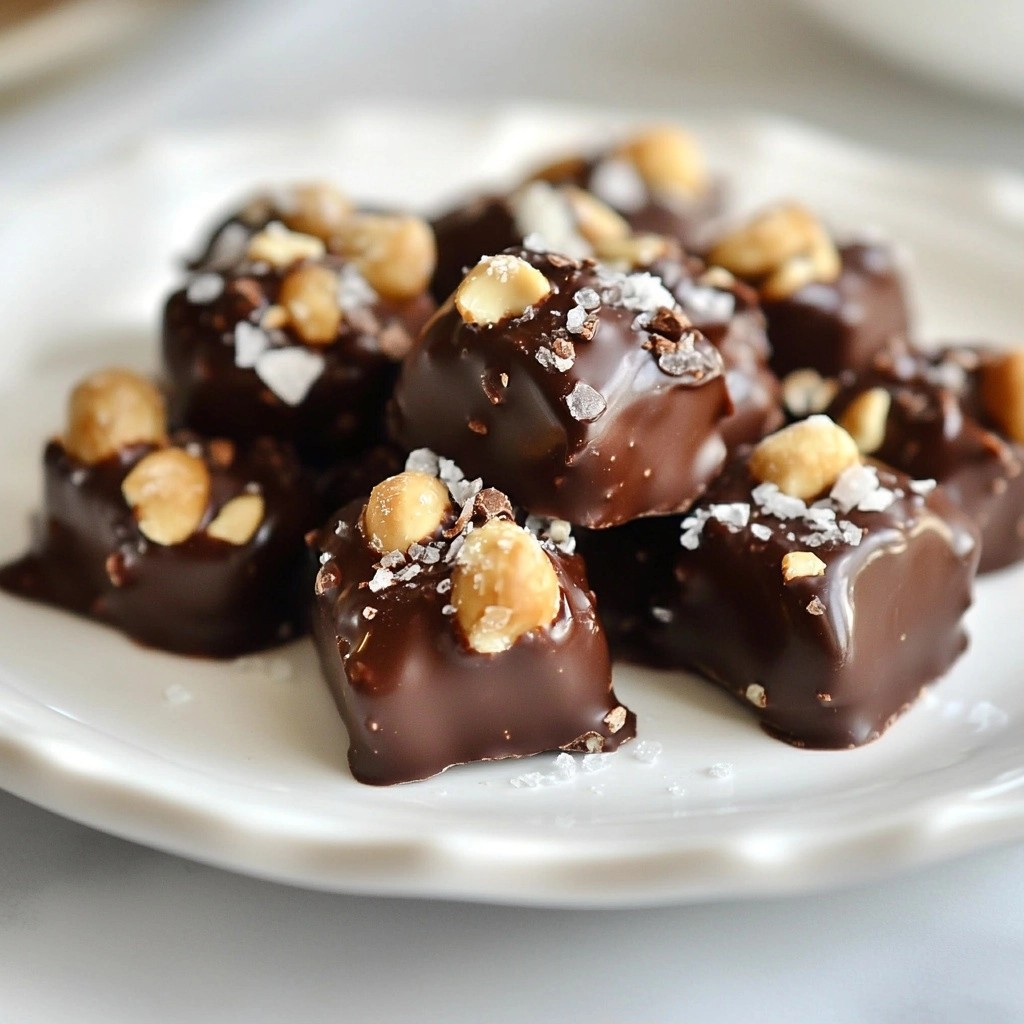 Sugar-Free Dark Chocolate Hazelnut Clusters Delight