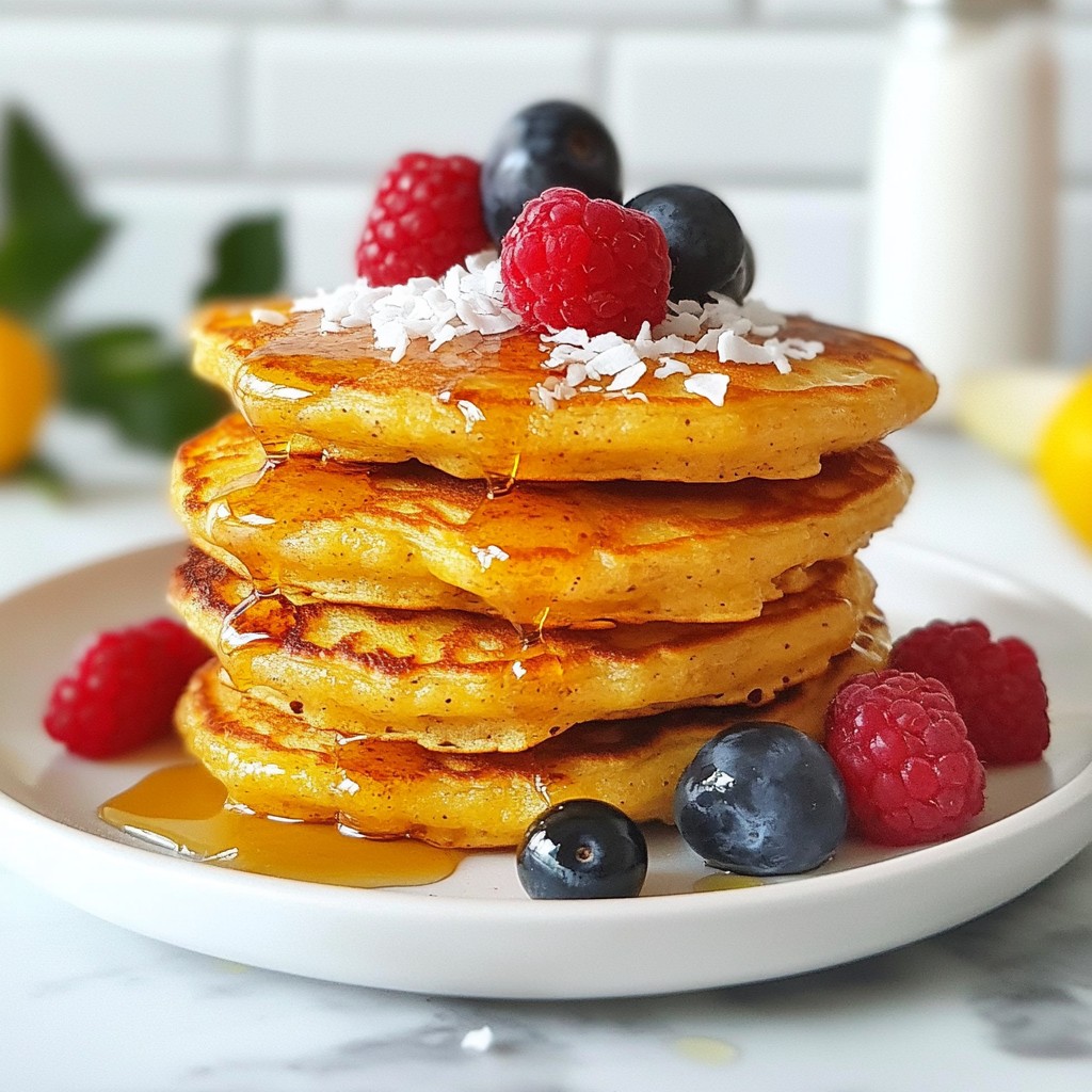 Fluffy Keto Coconut Flour Pancakes Easy and Delicious