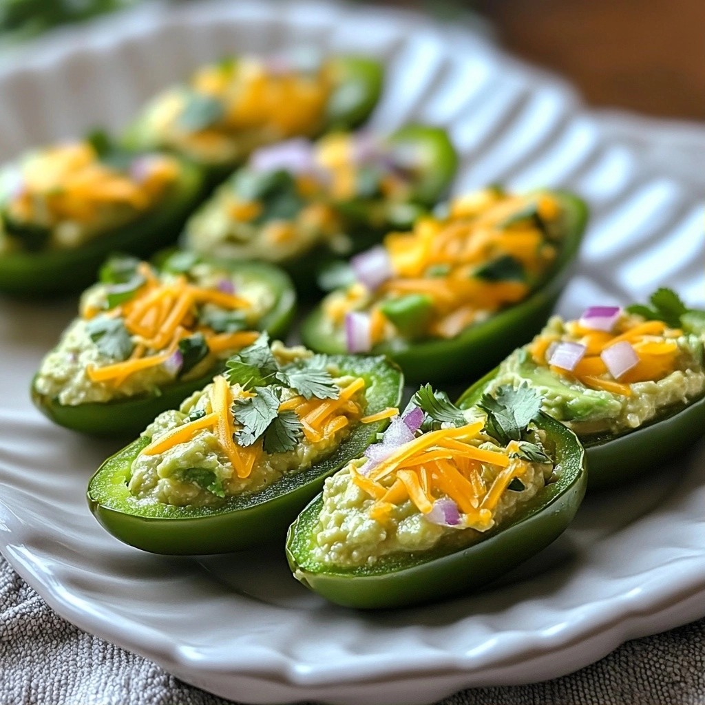 Spicy Keto Jalapeño Avocado Nibbles to Try Today