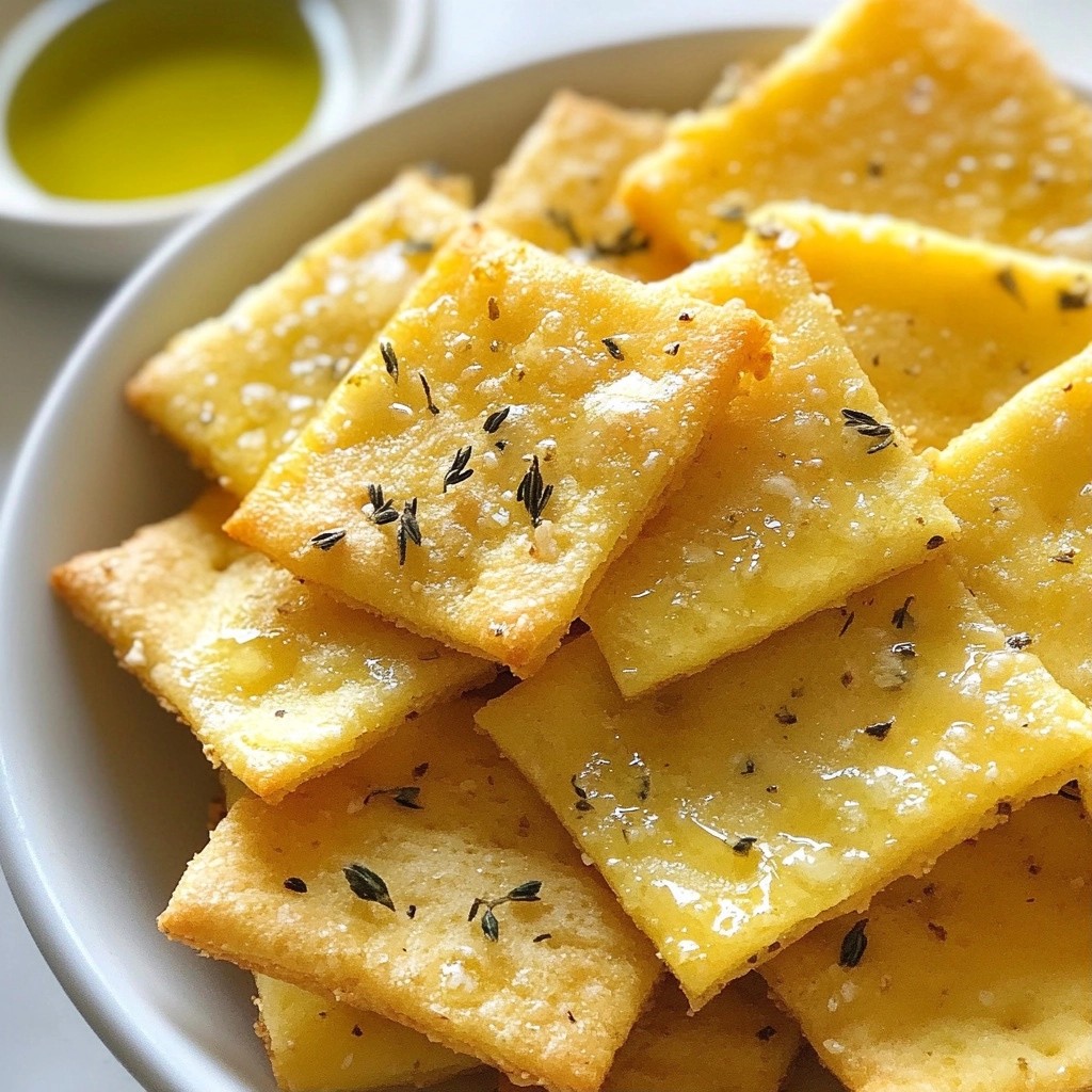 Crunchy Keto Garlic Cheese Crackers Easy Recipe Guide