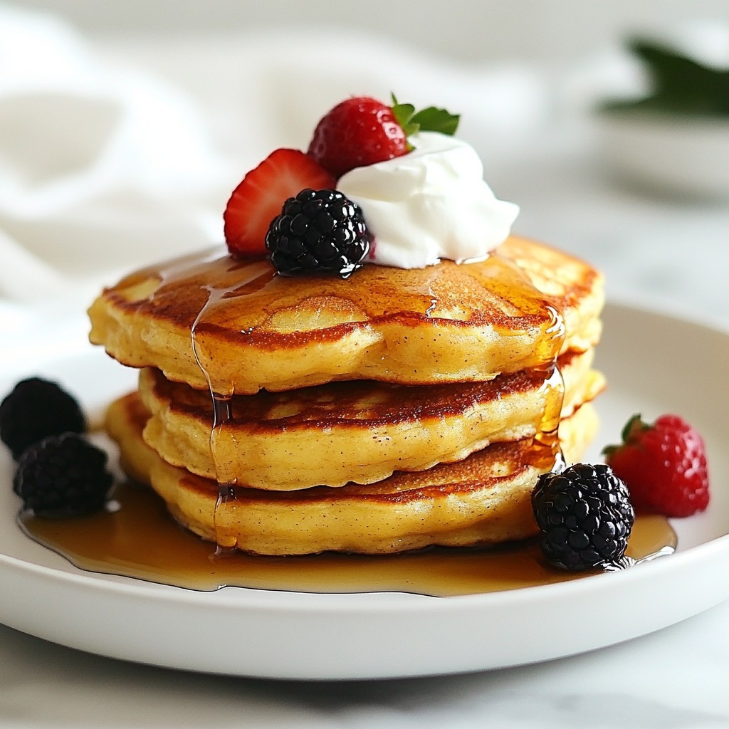 Fluffy Low-Carb Almond Flour Pancakes Easy Recipe