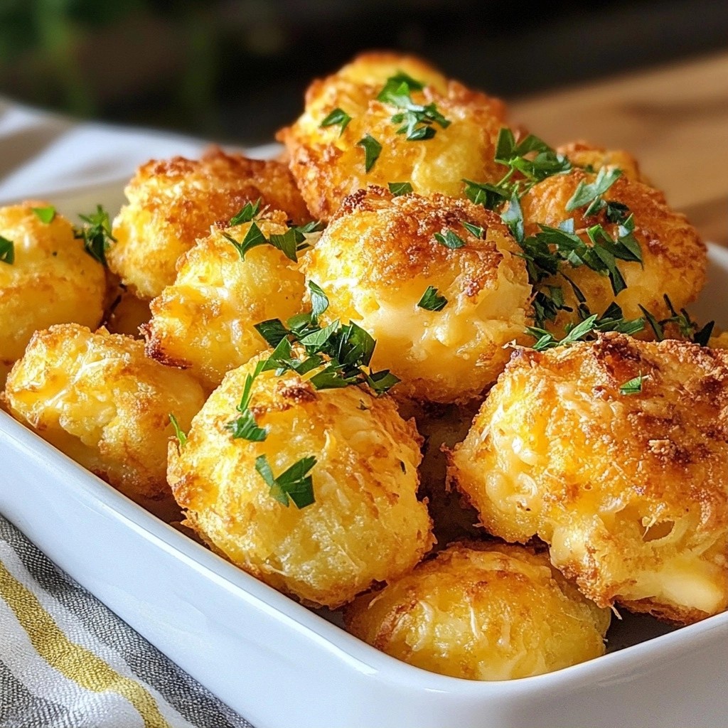 Spicy Keto Cauliflower Cheese Puffs Tasty Snack Idea