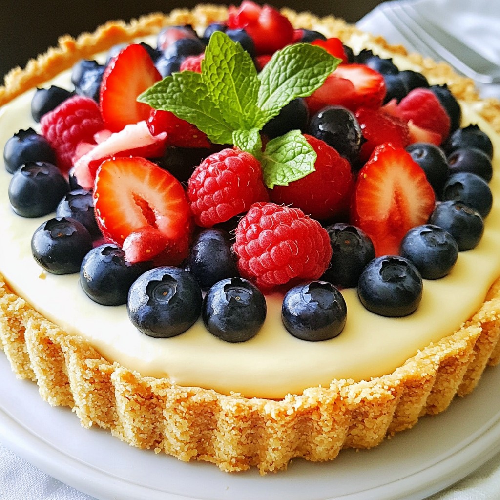 Sugar-Free Low-Carb Berry Cheesecake Tart Delight