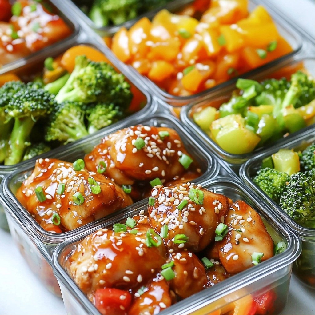 Easy Keto Sesame Chicken Meal Prep Delight