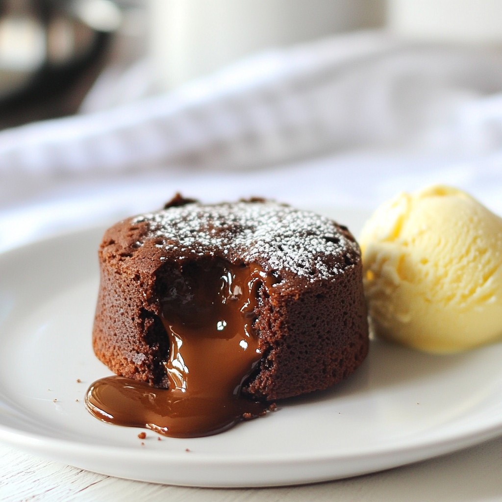 Gooey Sugar-Free Chocolate Lava Cakes Delightful Treat