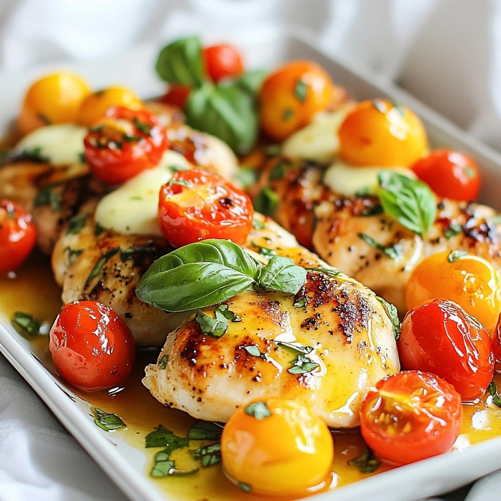 Savory Low-Carb Tomato Basil Chicken Delight