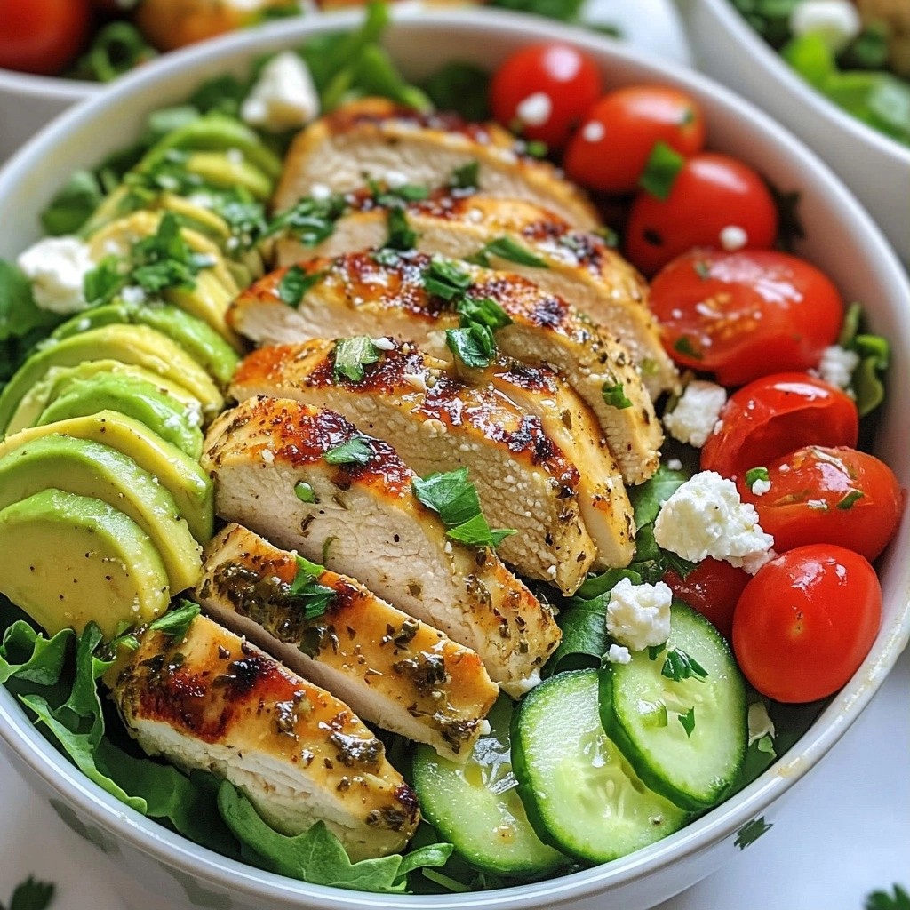 Easy Keto Grilled Herb Chicken Bowls Flavorful Meal