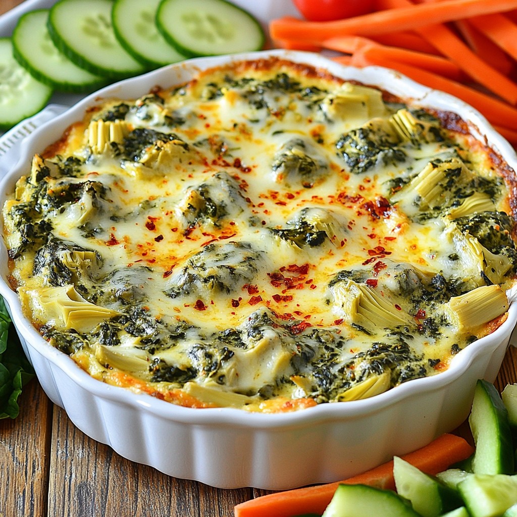 Cheesy Keto Spinach Artichoke Dip Easy and Tasty Snack