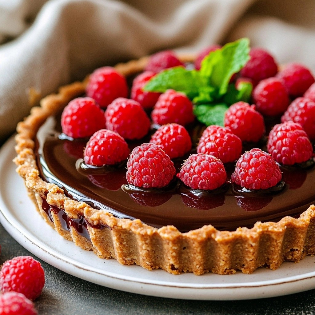 Decadent Sugar-Free Coffee Chocolate Tart Recipe