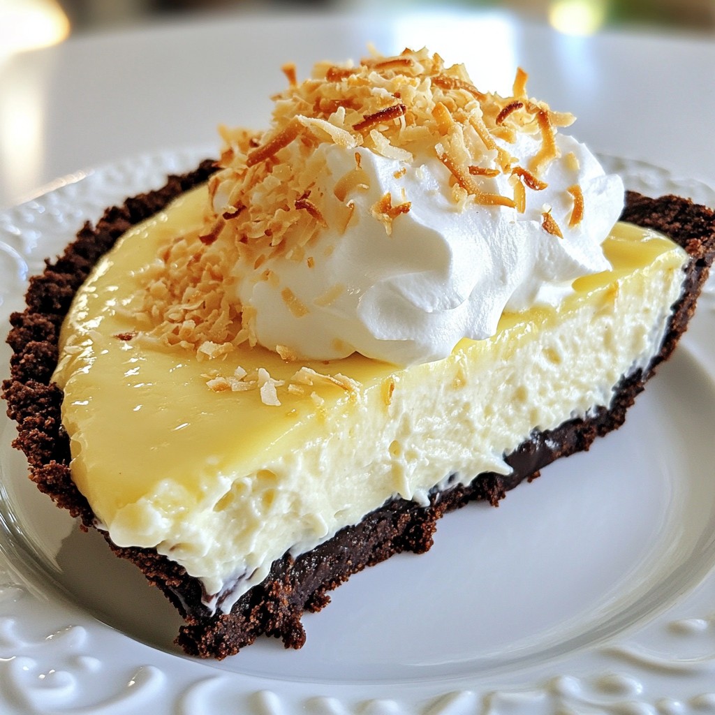 Decadent Sugar-Free Coconut Cream Pie Recipe Delight
